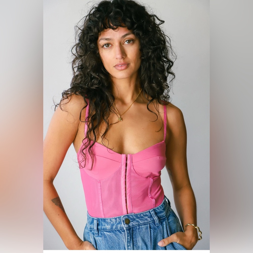 NWT-Lucky Pink Night Rhythm Corset